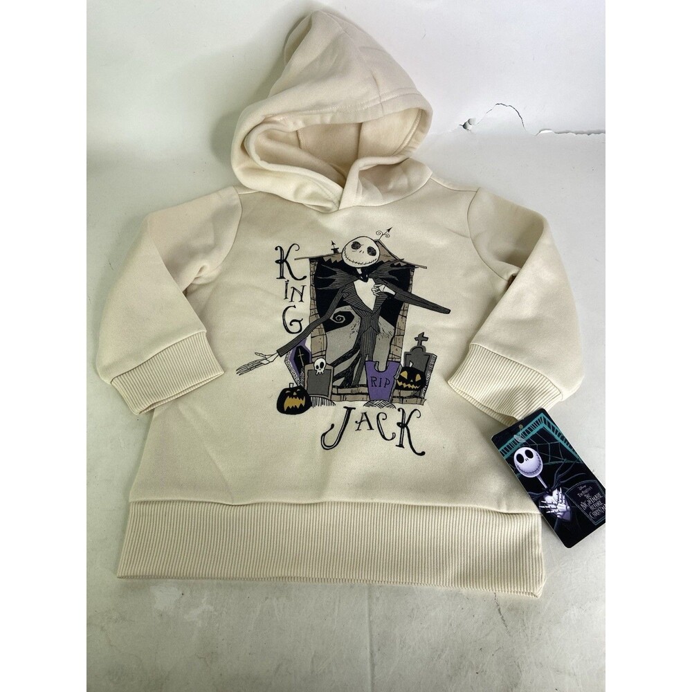 Disney The Nightmare Before Christmas Hoodie Pullover Sweatshirt Boys Girls 2T